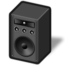 speakers, Audio DarkSlateGray icon