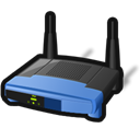 Access point, router Black icon