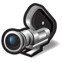 Camera, 16mm, film DarkSlateGray icon