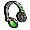 Headphone Black icon