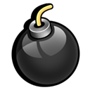 Bomb Black icon