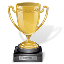 trophy Black icon