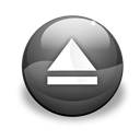 Eject, button DimGray icon
