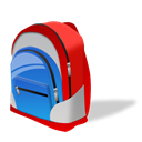 Backpack Black icon