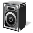speaker, sound, Audio DarkSlateGray icon
