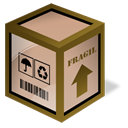 package, shipment, Shipping, Delivery, Box, product Black icon