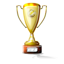 award, trophy, Prize Black icon