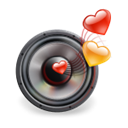 speaker, sound, volume Black icon