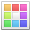 Color, swatch WhiteSmoke icon