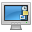 sidebar, monitor DarkSlateGray icon
