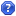 question, octagon RoyalBlue icon