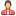 user, red SaddleBrown icon