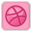 dribbble LightPink icon