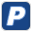 paypal DarkSlateBlue icon