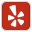 Yelp Firebrick icon