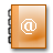 Adressbook, Book, contacts, 48 SandyBrown icon