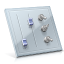 setup, config, settings Silver icon