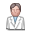 doctor, medic, Man, male DarkGray icon