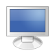 Computer, system, monitor, screen SteelBlue icon