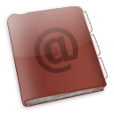 Addressbook, @ Sienna icon