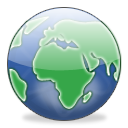 globe, earth, world, Browser DarkSeaGreen icon