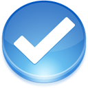 select, valid CornflowerBlue icon