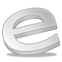 Explorer, internet Silver icon