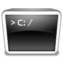 terminal DarkSlateGray icon