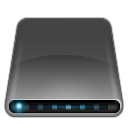 drive, External, Disk, Modem DarkSlateGray icon