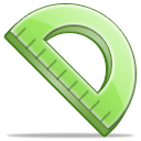 Protractor DarkOliveGreen icon