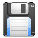 Floppy DarkSlateGray icon