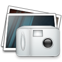 photos, Camera, images DimGray icon