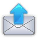 send, mail LightGray icon