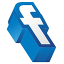 Facebook, social media DarkCyan icon