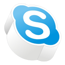 Skype Gainsboro icon