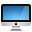 Imac, screen, Computer, Apple, monitor SteelBlue icon