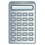 calculator SlateGray icon