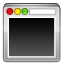 window, Browser, Application, web DarkSlateGray icon