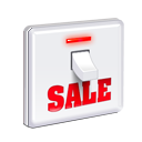 Discount, sale WhiteSmoke icon