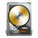 Disk, Hdd, harddisk Black icon