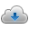 Arrow, Cloud, download DarkGray icon