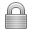 secure, Lock Silver icon
