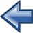 Back, Arrow, Left SteelBlue icon