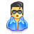 Elvis, 48 DodgerBlue icon