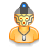 user, Avatar SandyBrown icon