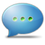 Chat SteelBlue icon