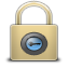 secure, Lock Tan icon