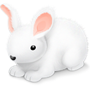 rabbit, easter eggs, easter, Bunny WhiteSmoke icon
