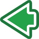 Left, Direction ForestGreen icon