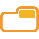 Empty, Folder Goldenrod icon